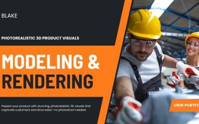Black Orange Modern Industrial Factory Presentation
