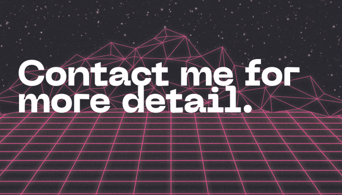 Black Pink and Cyan Neon Retro Virtual Background