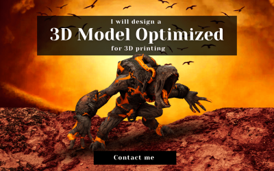 Black White Orange Realistic 3D Animation Course Instagram Post