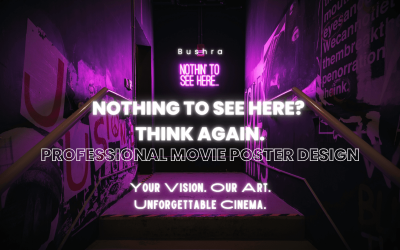 Black and Purple Neon Night Party Club Promotion Flyer