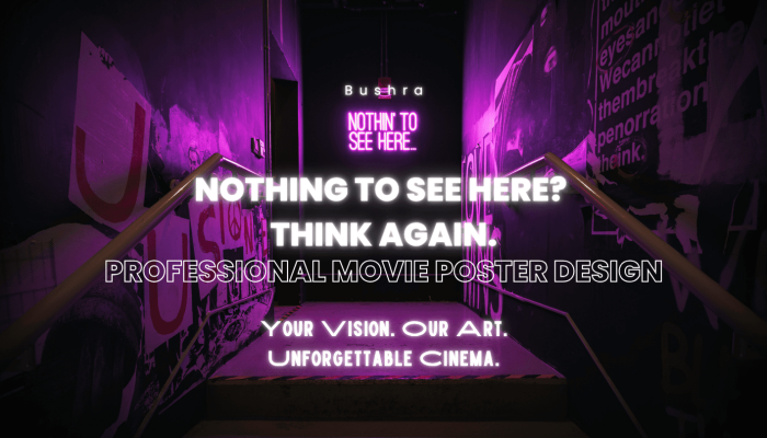Black and Purple Neon Night Party Club Promotion Flyer