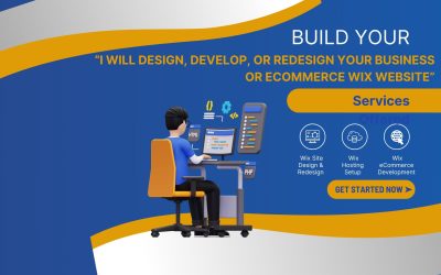 Blue And Orange Illustration Web Development Instagram Post (1280 x 768 px)