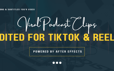 Blue And Yellow Minimalist International Podcast Day Banner