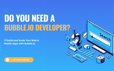 Blue Gradient Minimalist Web Design Services Facebook Post