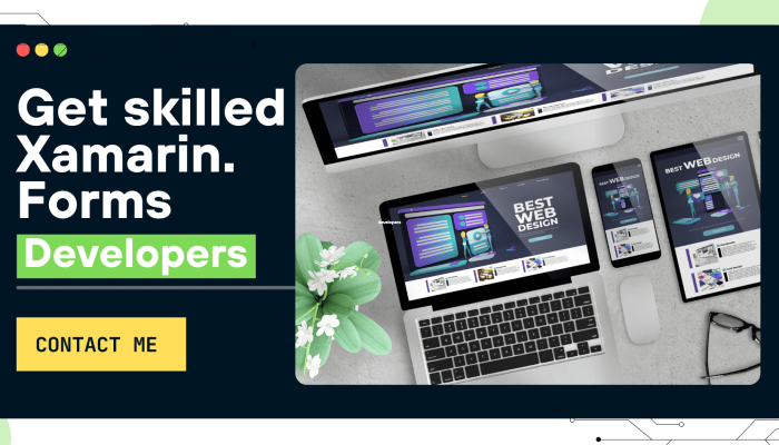Blue Green and White Centric Website Development Banner