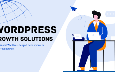 Blue Illustrated Global Cooperation Business Banner