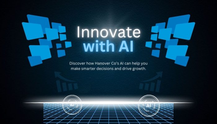 Blue Modern AI Technology Innovation Instagram Post (1280 x 768 px)
