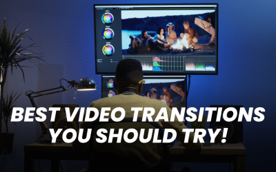 Blue Modern Photocentric Video Transition Youtube Thumbnail