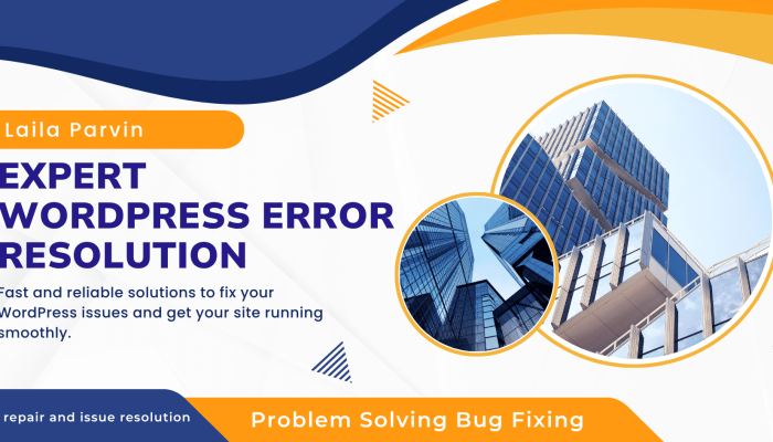 Blue Orange Geometrical Style Business Seminar Banner