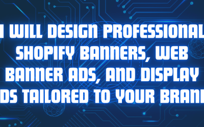 Blue & White Futuristic Technology Facebook Cover