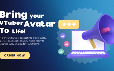 Blue Yellow White Gradient 3D Social Media Tools Blog Banner