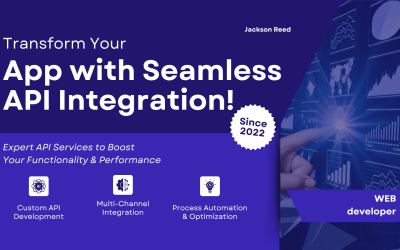 Blue and Navy Modern AI Solutions for Your Business Twitter Post