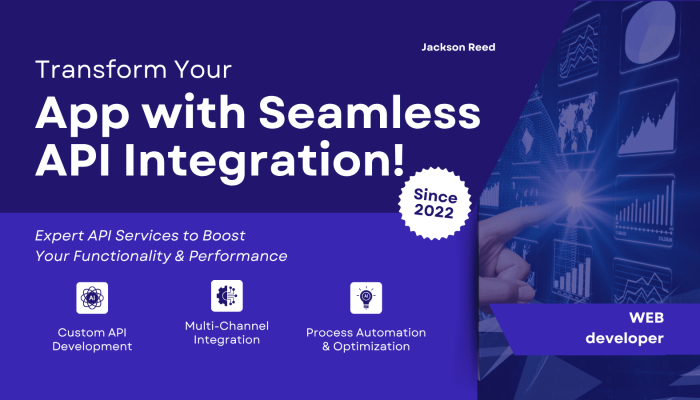 Blue and Navy Modern AI Solutions for Your Business Twitter Post