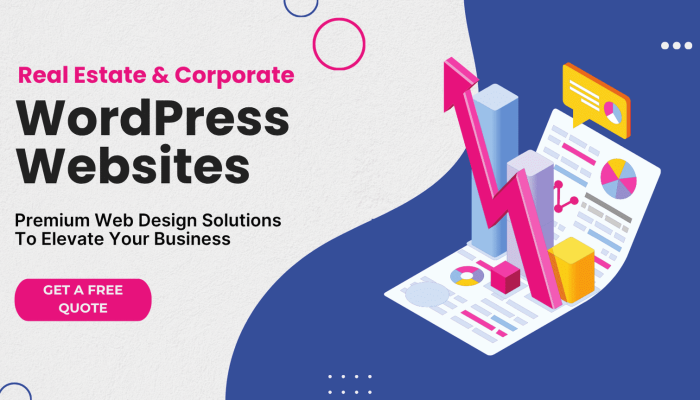 Blue and Pink Playful Illustrative Business Digital Marketing Facebook Ad