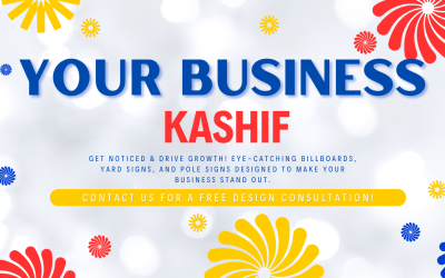 Blue and Red Modern Clean Filipino Sari-Sari Store Signage Banner