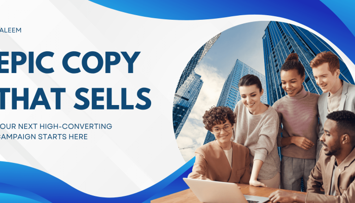Blue and White Line Modern Corporate Business Banner