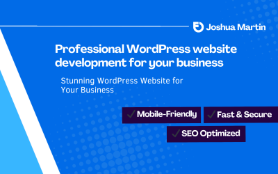 Blue and White Vibrant and Dynamic Business Retractable Mobile App Exhibition Banner