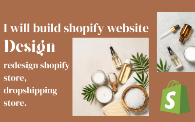 Brown Skincare Store Website Carousel