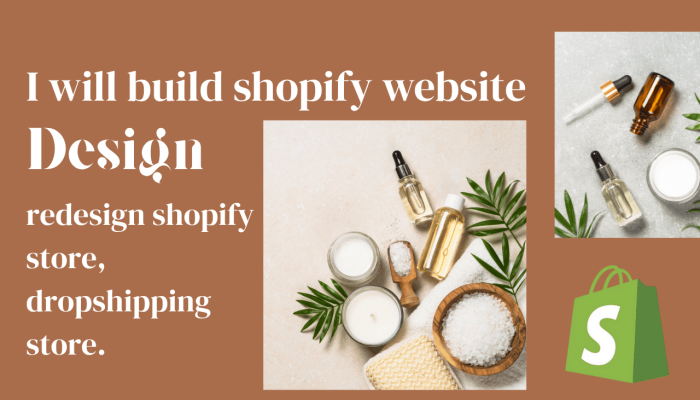 Brown Skincare Store Website Carousel