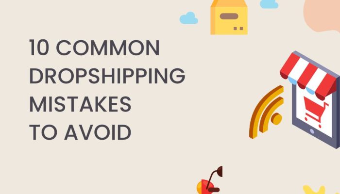 Colorful Dropshipping Balloon,E-commerce Store and Delivery Motorcyle Dropshipping Mistakes To Avoid Facebook Post