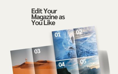 Cream Black Soft Edit Magazine Mockup Instagram Post (1280 x 768 px)