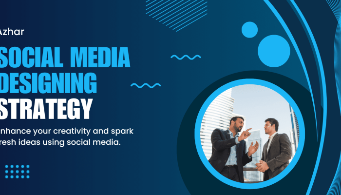 Dark Blue Modern Professional Social Media Marketing Banner