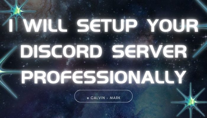 Dark Chrome Futuristic Galaxy Sci Fi Twitch Banner