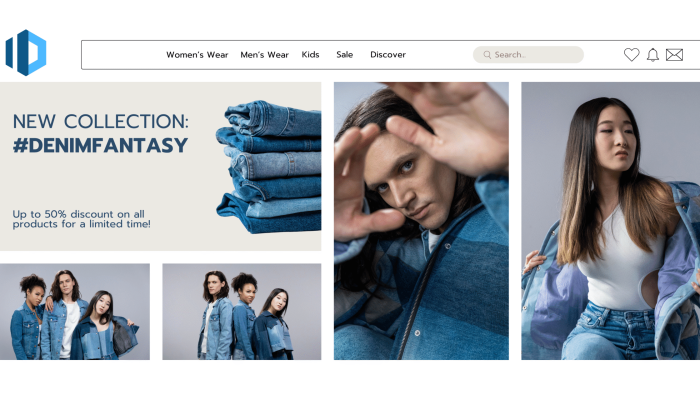 Gray Modern New Collection Sale Banner
