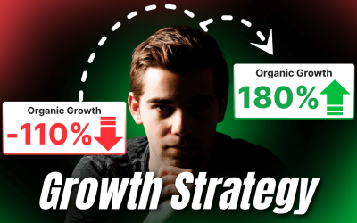 Green and Red Bold Modern Growth Business YouTube Thumbnail