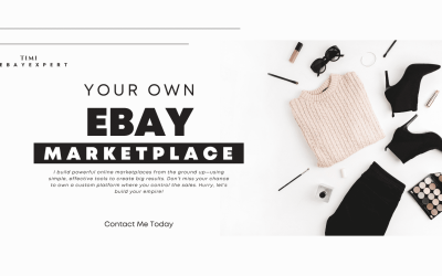 Grey and Black Modern Fashion Store Banner