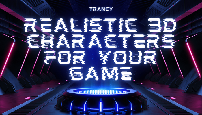 Pink Blue Futuristic Game YouTube Banner