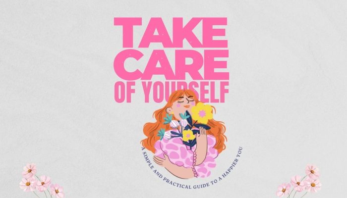 Pink Orange Illustrative Self-Help Ebook Cover (1280 x 768 px)