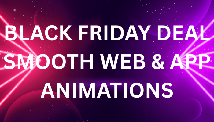 Pink and Purple Neon Black Friday Sale Banner Landscape
