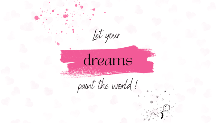 Pink and White Artistic Minimalist Facebook Motivational Post (1280 x 768 px)