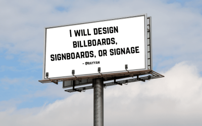 Positive Quote Outdoor Billboard Signage Instagram Post