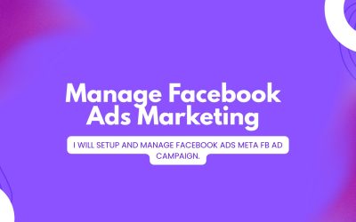 Purple And White Modern Marketing Analytics Performance Dashboard Presentation