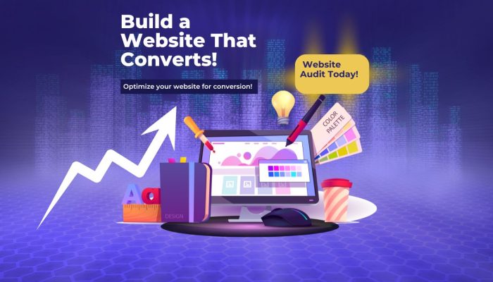 Purple Playful Website Design and Development Services Instagram Post (1280 x 768 px)