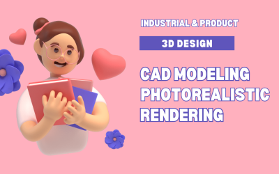 Purple and Pink 3D Tutorials YouTube Thumbnail