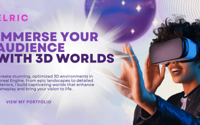 Purple and White Futuristic Artificial Intelligence Technology Banner