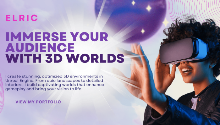 Purple and White Futuristic Artificial Intelligence Technology Banner