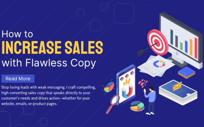 Purplish Blue Modern Isometric How to Increase Sales Blog Banner