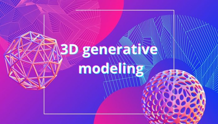 Quick Tips 3D generative modeling. Promotion of the online course Facebook post (1280 x 768 px)