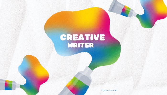 Rainbow Playful Creative Workshop Flyer
