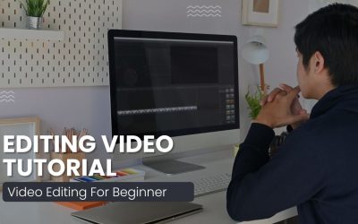 White Editing Video Tutorial Youtube Thumbnail
