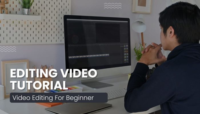White Editing Video Tutorial Youtube Thumbnail