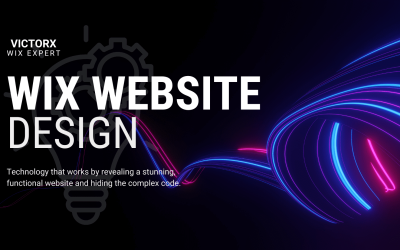 White & Navy Futuristic Technology Facebook Cover