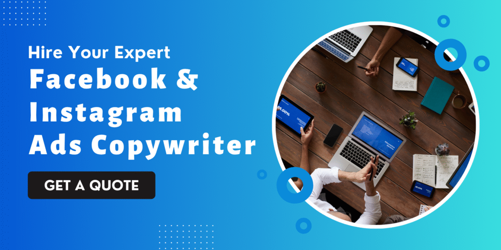 I will be your facebook and instagram ads copywriter