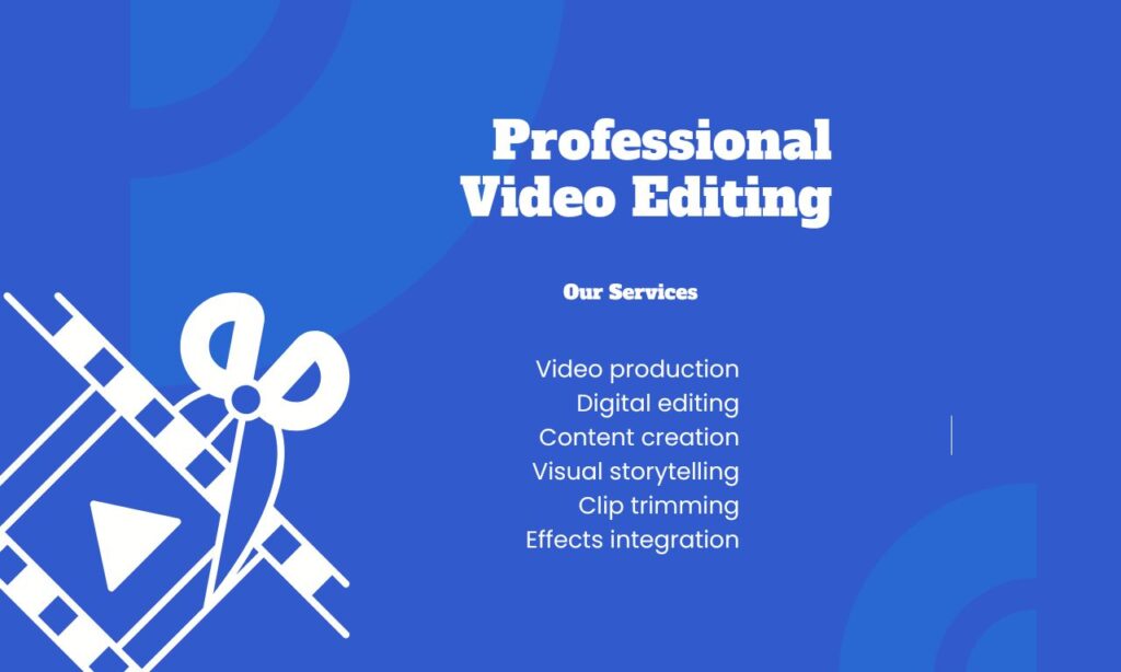 I will do visual effects and digital compositing for your videos