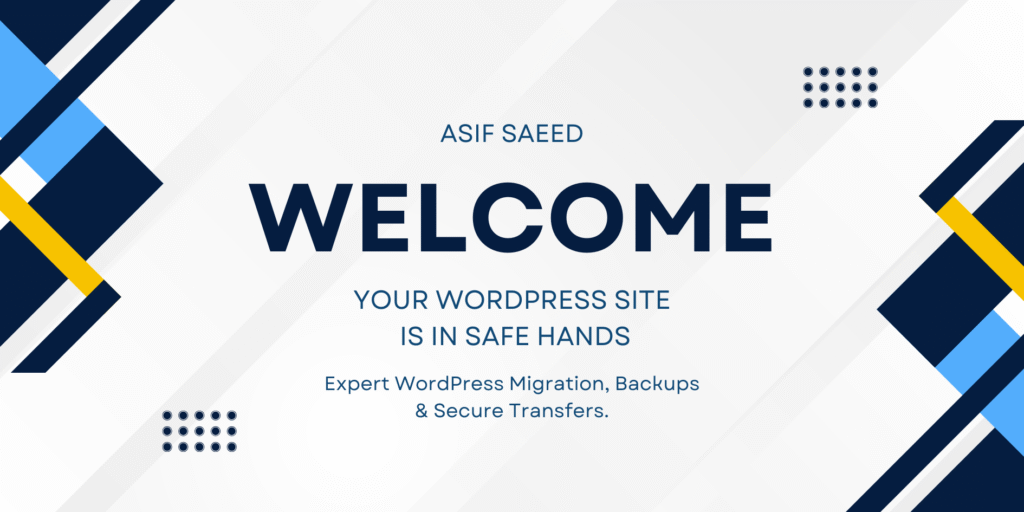 I will migrate your WordPress website, create backups, and handle smooth WordPress transfers