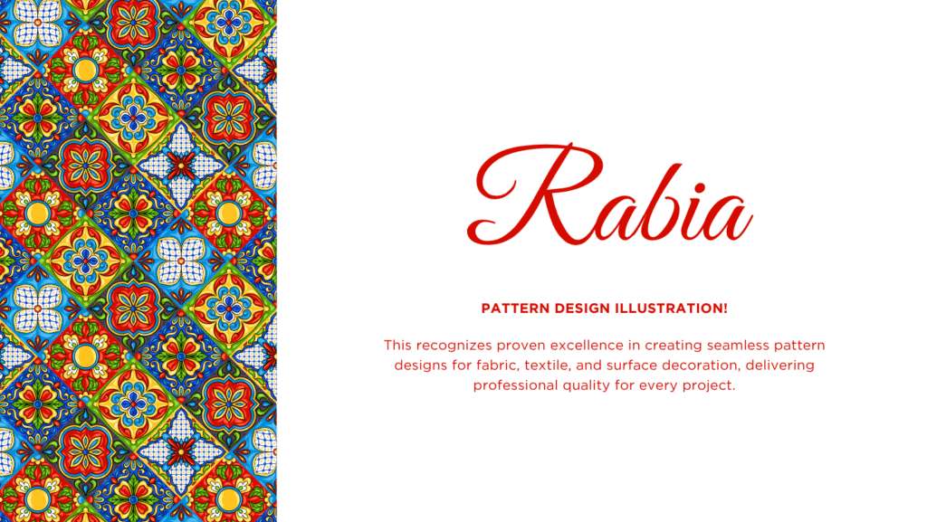 I will create seamless pattern designs for fabric, textile, and more.